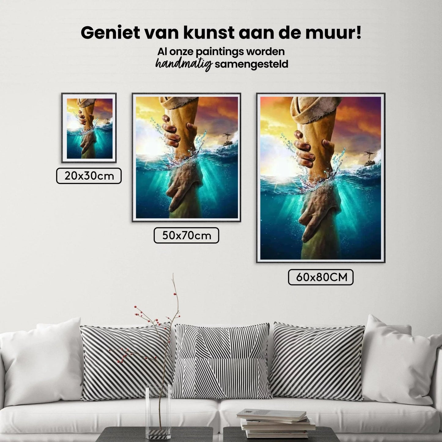 Diamond Painting Ręka Boga Jezus - SEOS Shop ®