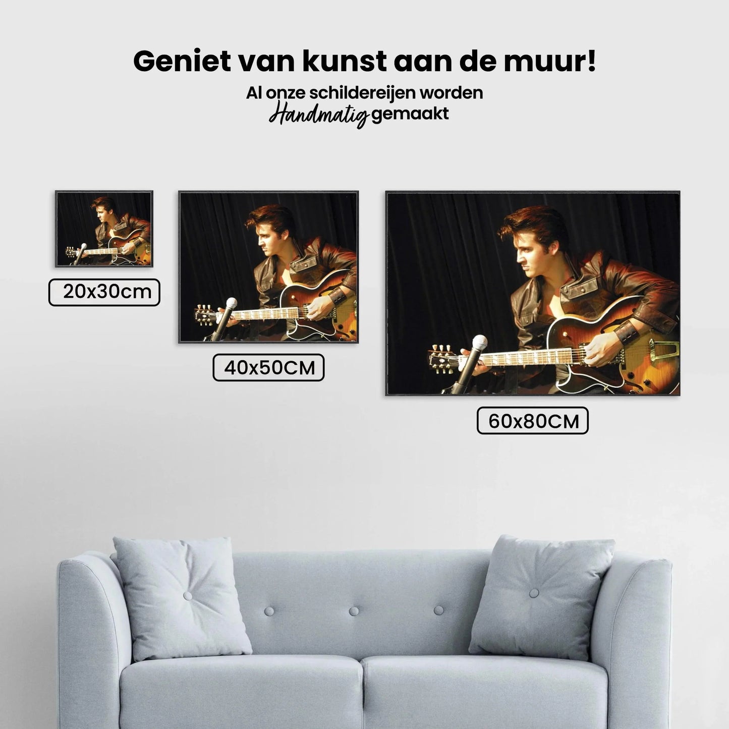 Diamond Painting Elvis Presley z gitarą - SEOS Shop ®