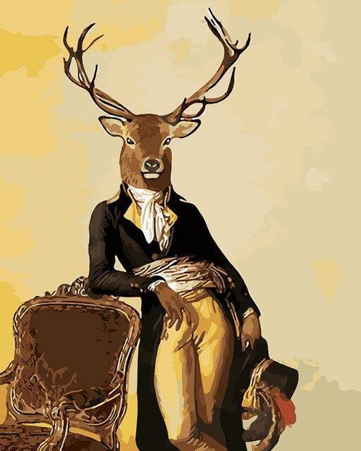 Diamond Painting - Gentleman jeleń - SEOS®