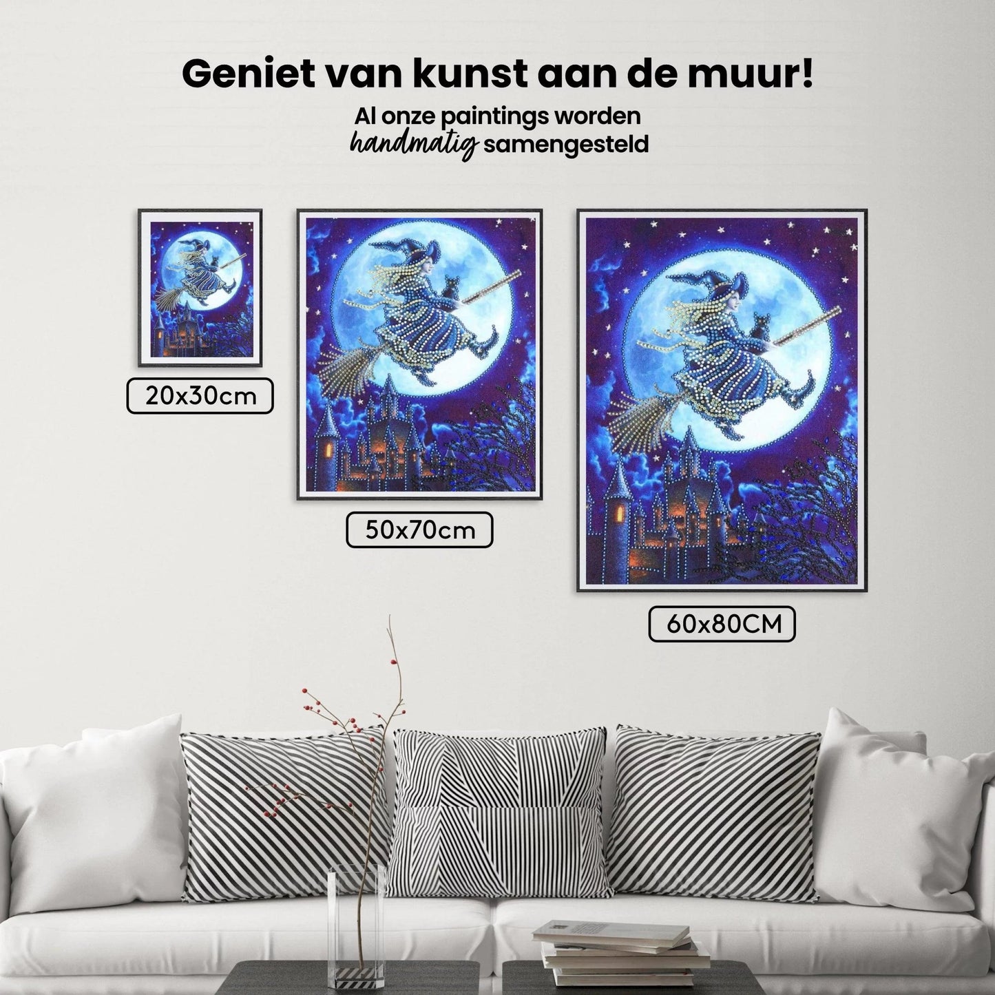 Diamond Painting Czarownica w Księżycowym Blasku - SEOS Shop ®
