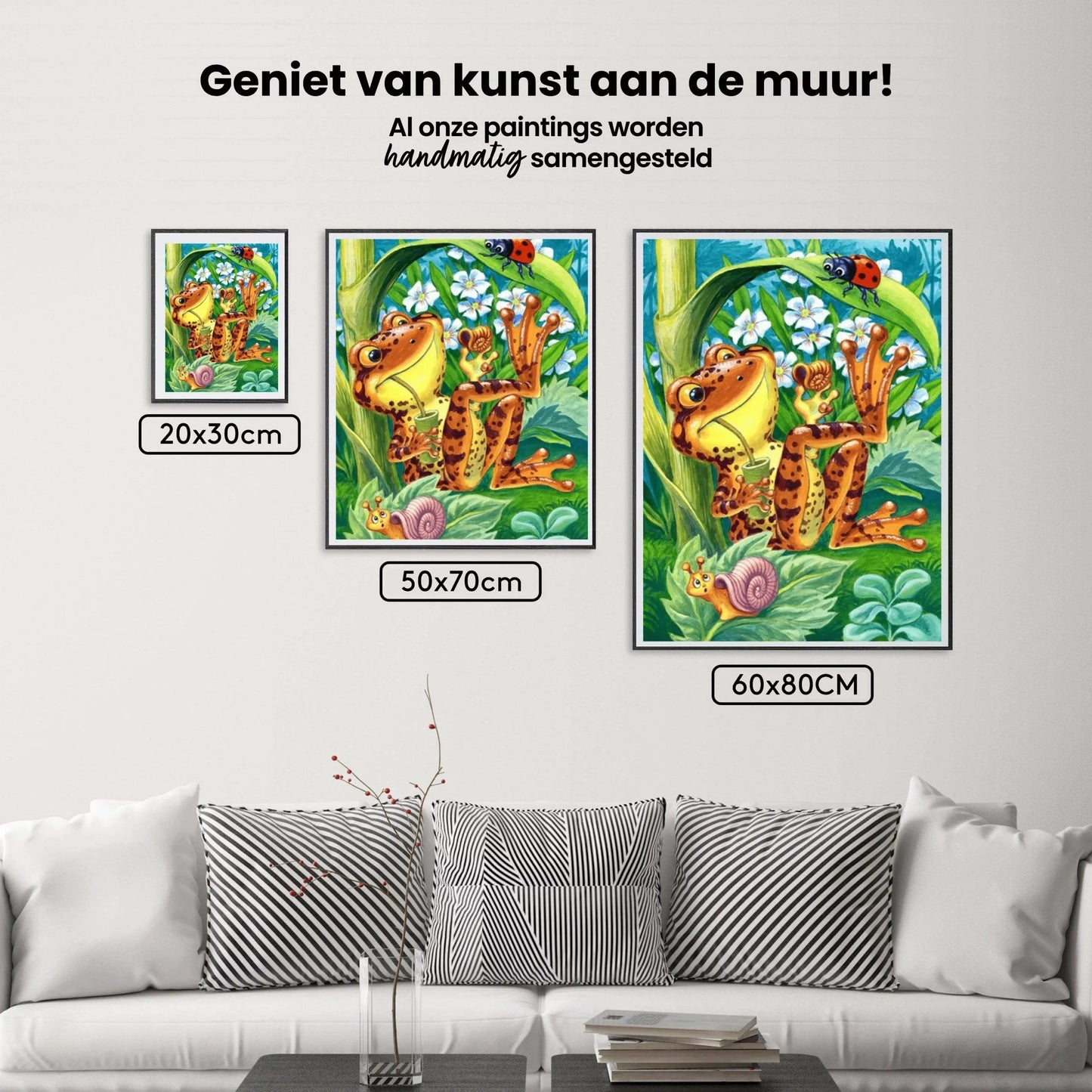 Diamond Painting Żaba z biedronką - SEOS Shop ®