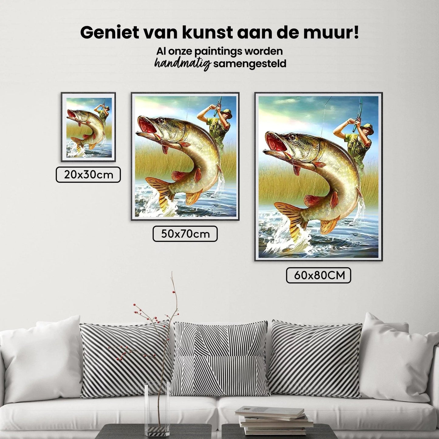 Diamond Painting Mężczyźni łowią ryby - SEOS Shop ®