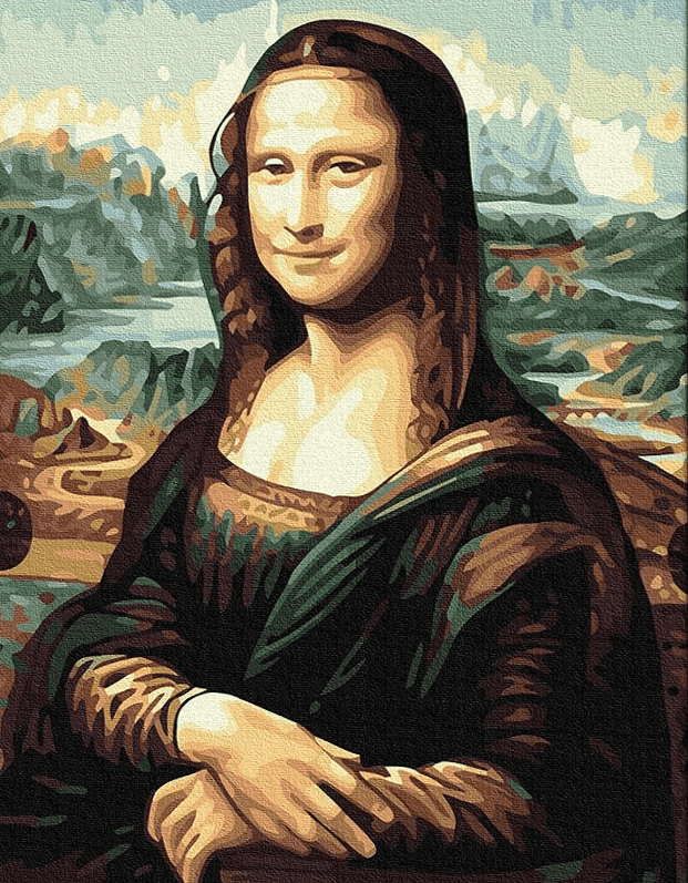 Diamond Painting - Uśmiech Mona Lisy - SEOS Shop ®