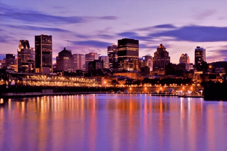 Diamond Painting Montreal w nocy - SEOS Shop ®