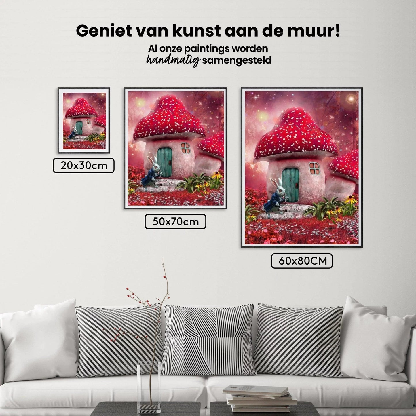 Diamond Painting Paddenstoelenhuis - SEOS Shop ®
