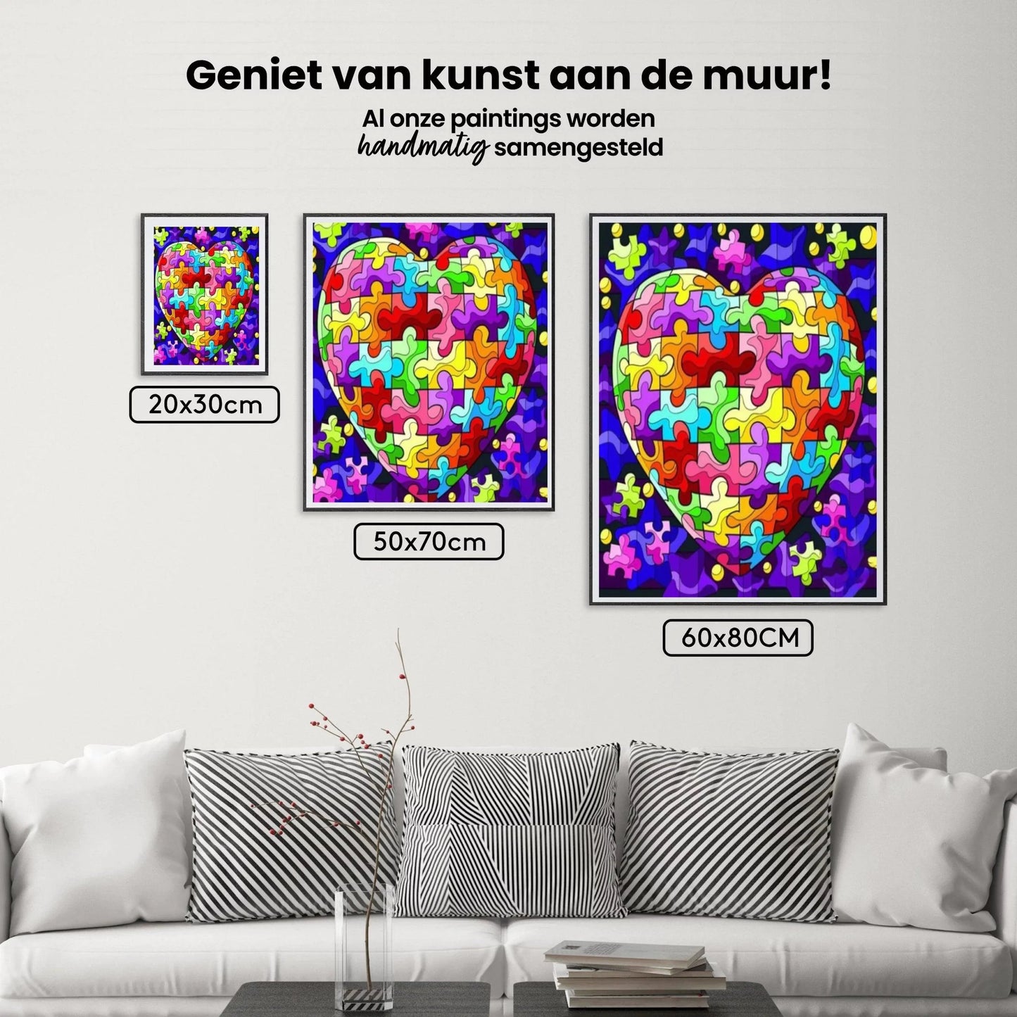 Diamond Painting Puzzel Hart - SEOS Shop ®
