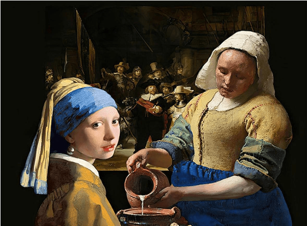 Diamond Painting Rembrandt Mistrzów - SEOS Shop ®
