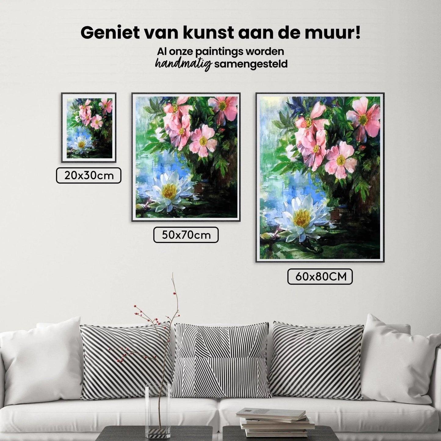 Diamond Painting Róże i nenufary - SEOS Shop ®