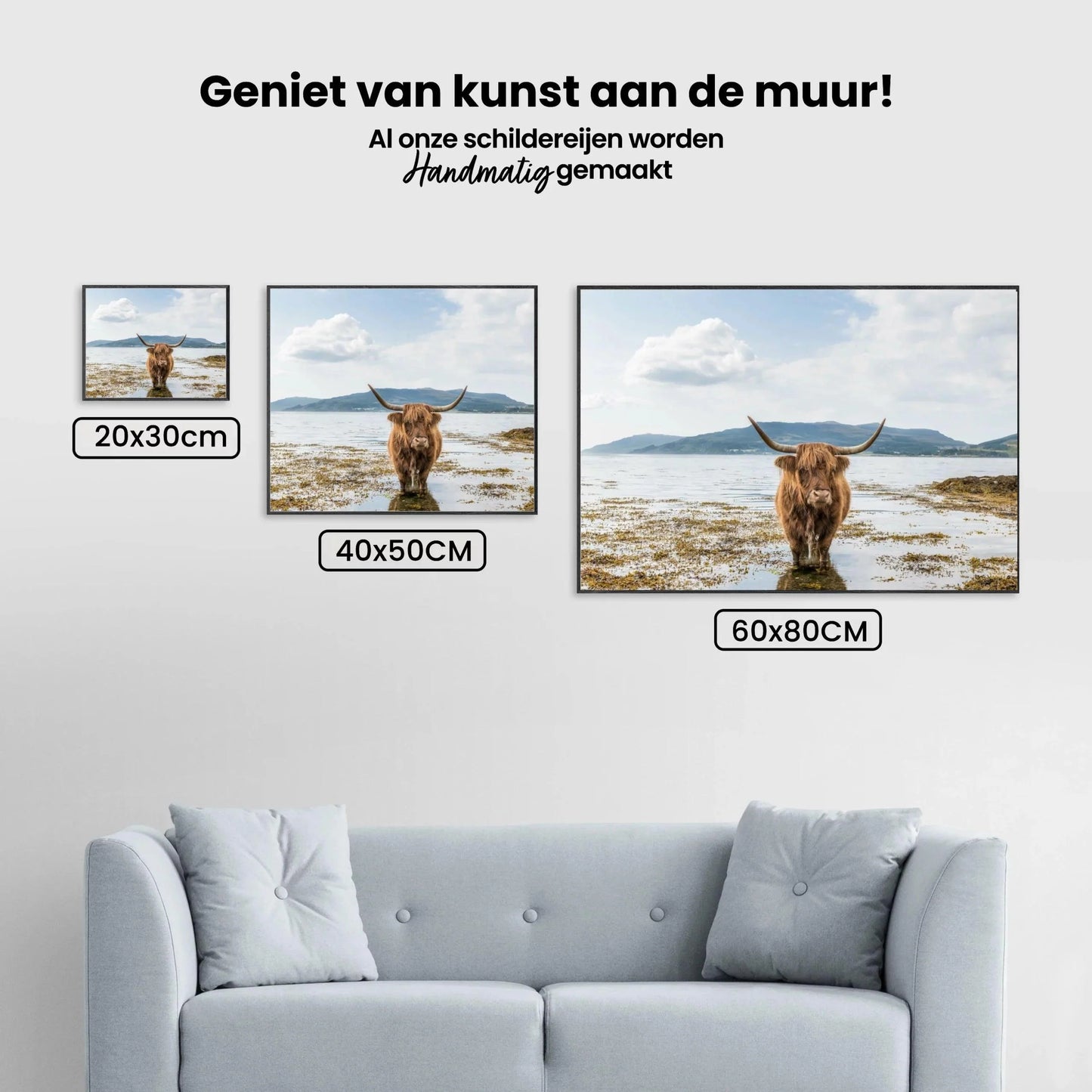 Diamond Painting Szkocki Highlander - Szkocki Highlander relaksujący się - SEOS Shop ®