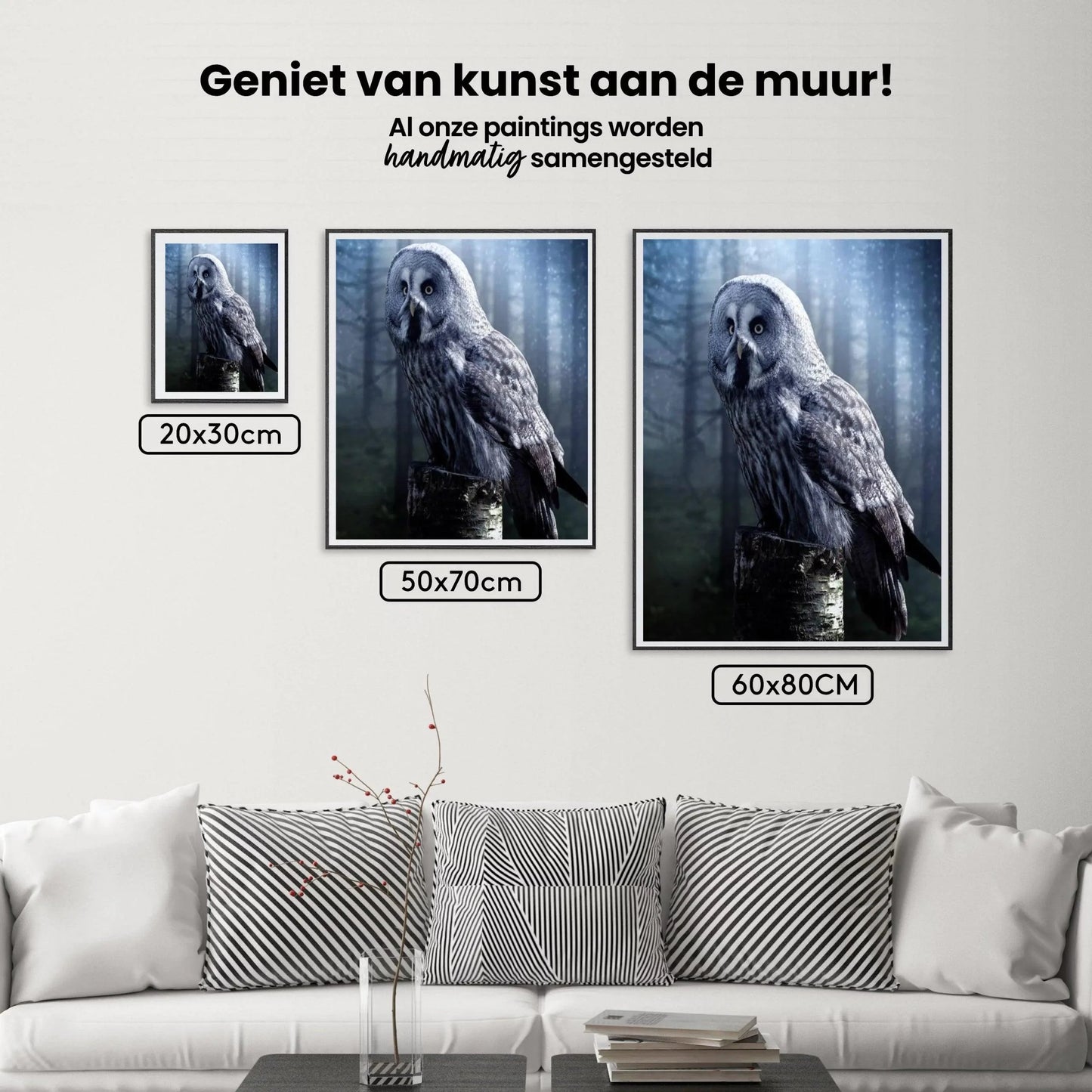 Diamond Painting Sowa na drzewie - SEOS Shop ®