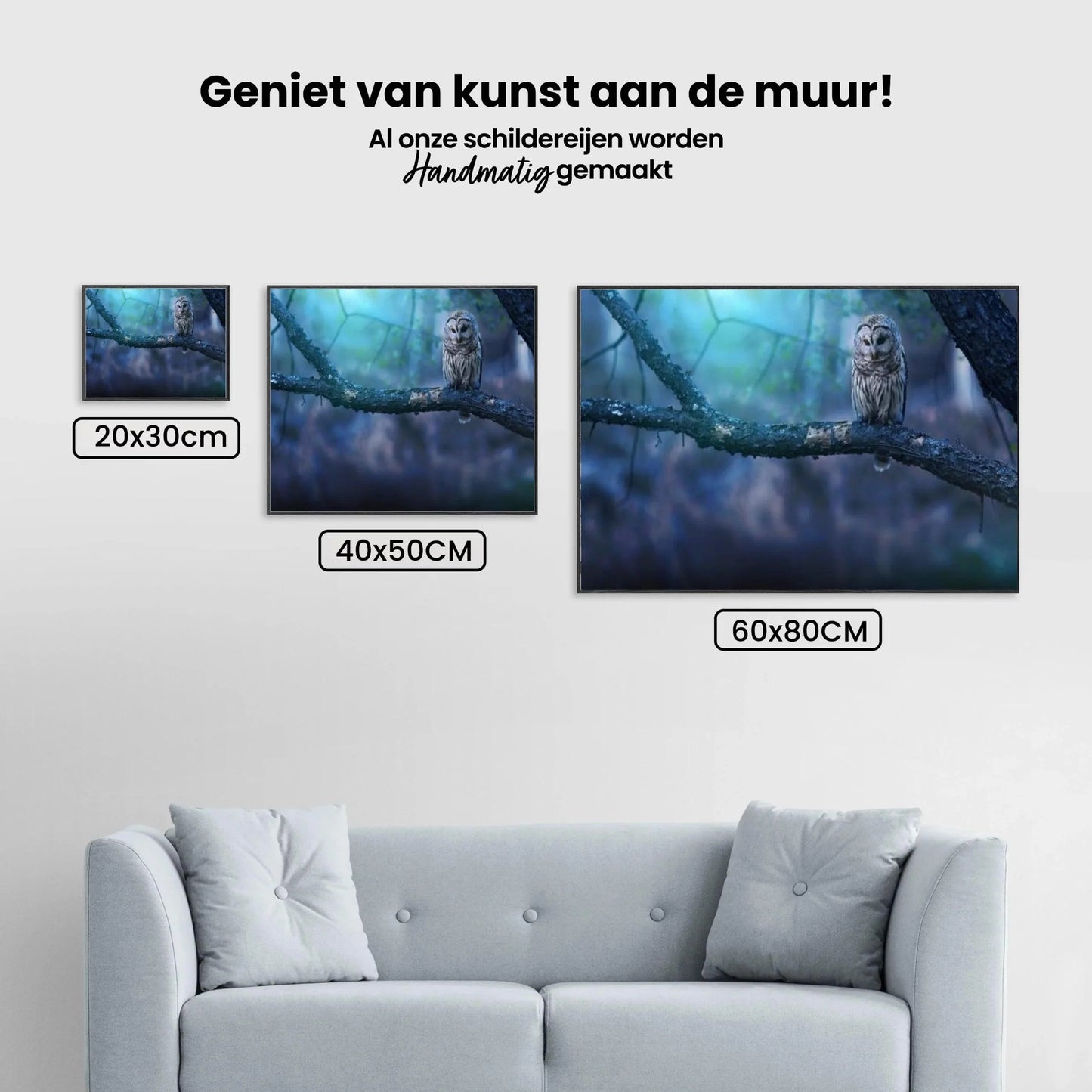 Diamond Painting Sowa na gałęzi – SEOS Shop ®