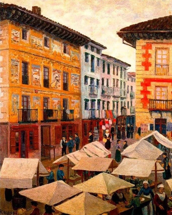 Diamond Painting - Targ w Villafranca de Oria - SEOS Shop ®