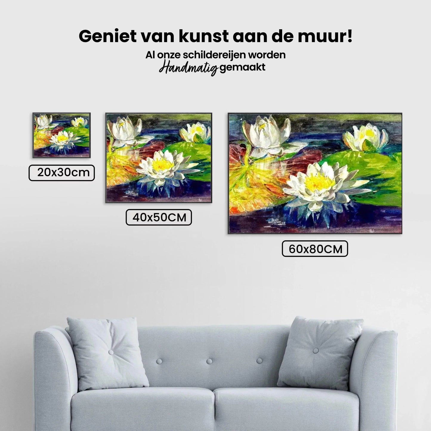 Diamond Painting Wodne Lilia czerwone i zielone - SEOS Shop ®