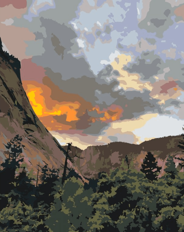 Diamond Painting - Park Narodowy Yosemite - SEOS Shop ®