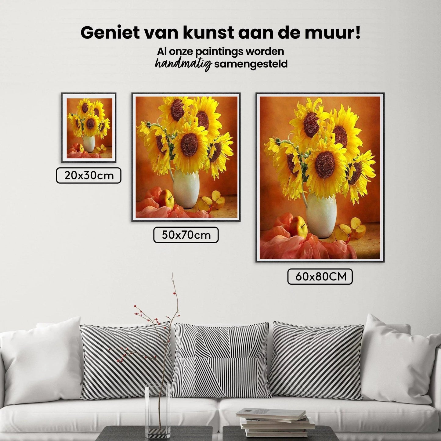 Diamond Painting Słoneczniki w wazonie - SEOS Shop ®
