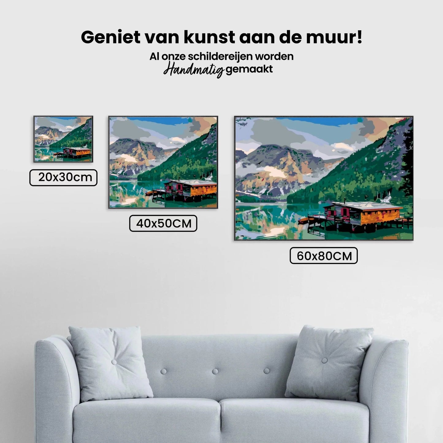 Diamond Painting - Schronisko górskie - SEOS Shop ®