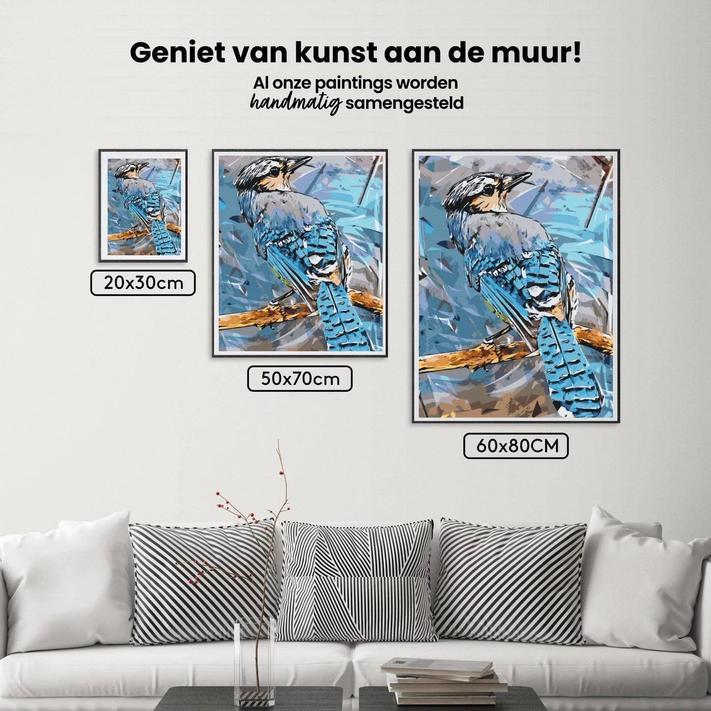 Diamond Painting - Niebieska Sójka - SEOS®