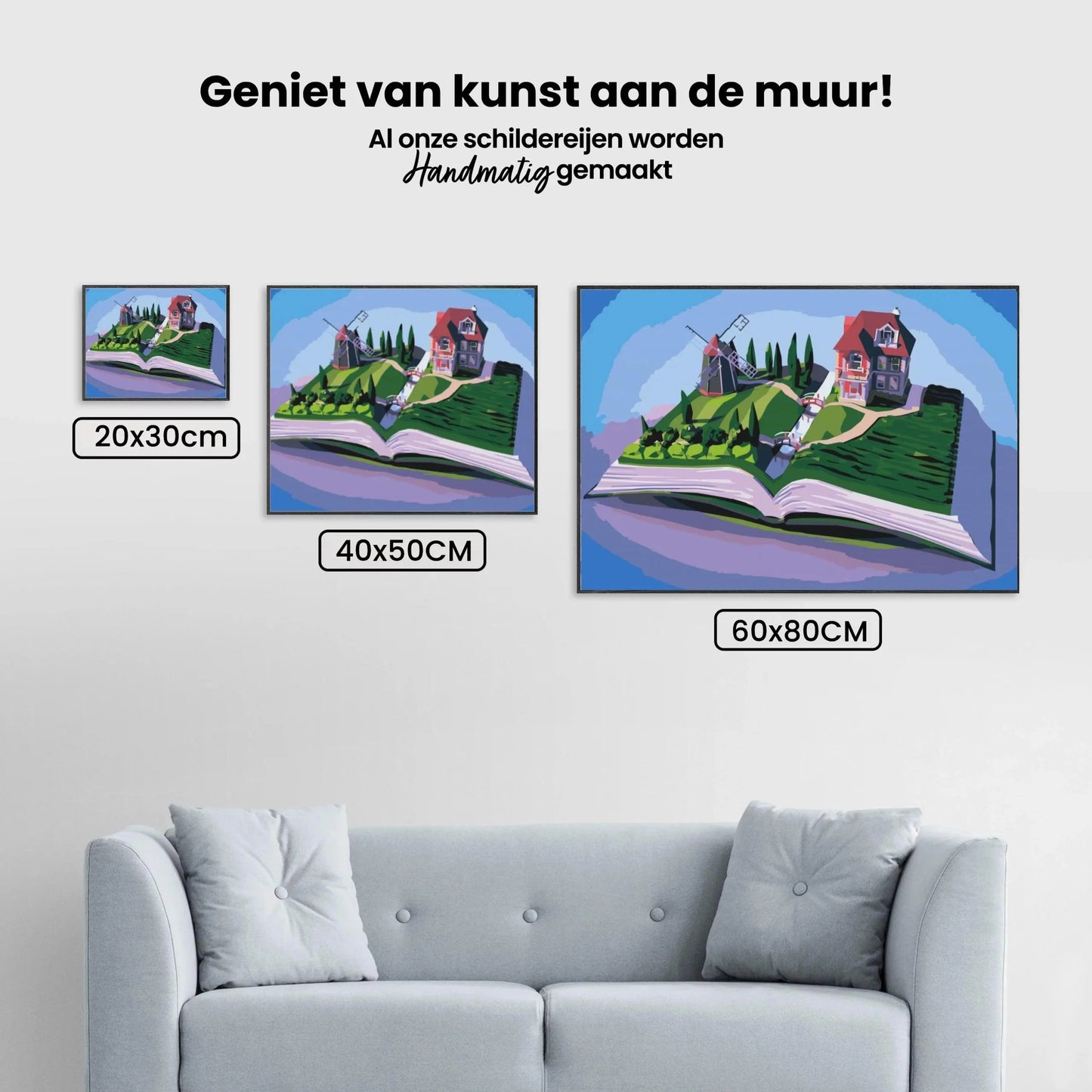 Diamond Painting - Młyn na książce - SEOS Shop ®