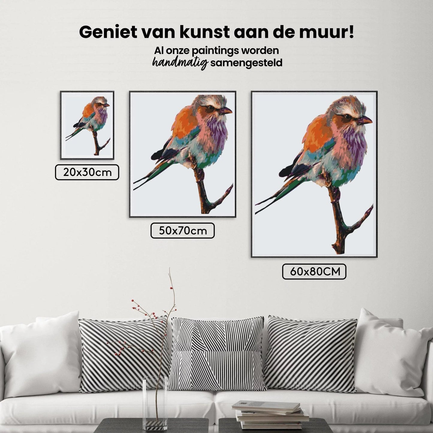 Diamond Painting - Ptak na gałęzi - SEOS®