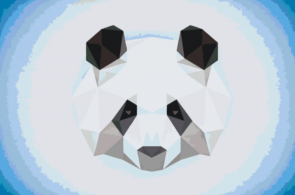 Diamond Painting - Graficzna Panda - SEOS Shop ®