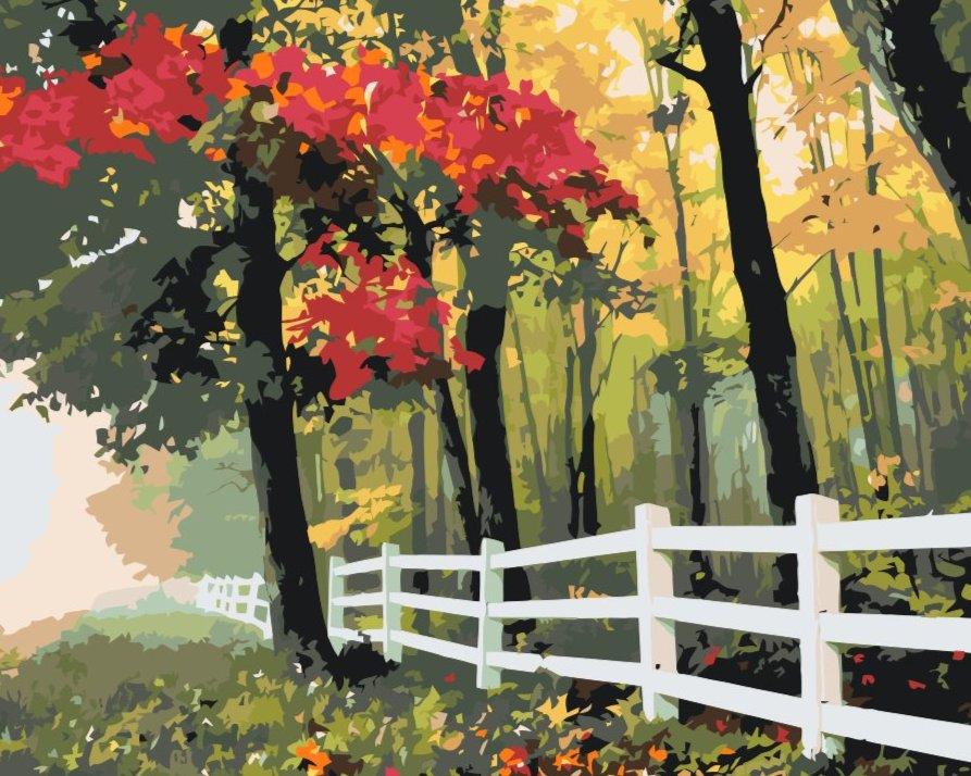 Diamond Painting - Poranne jesieni - SEOS Shop ®