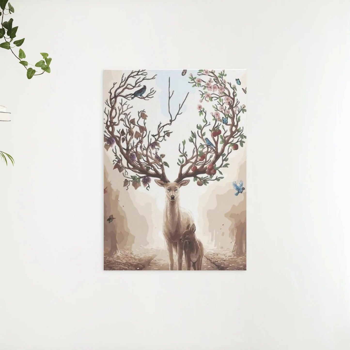 Diamond Painting - Jeleń z Wiosennym Porożem - SEOS®