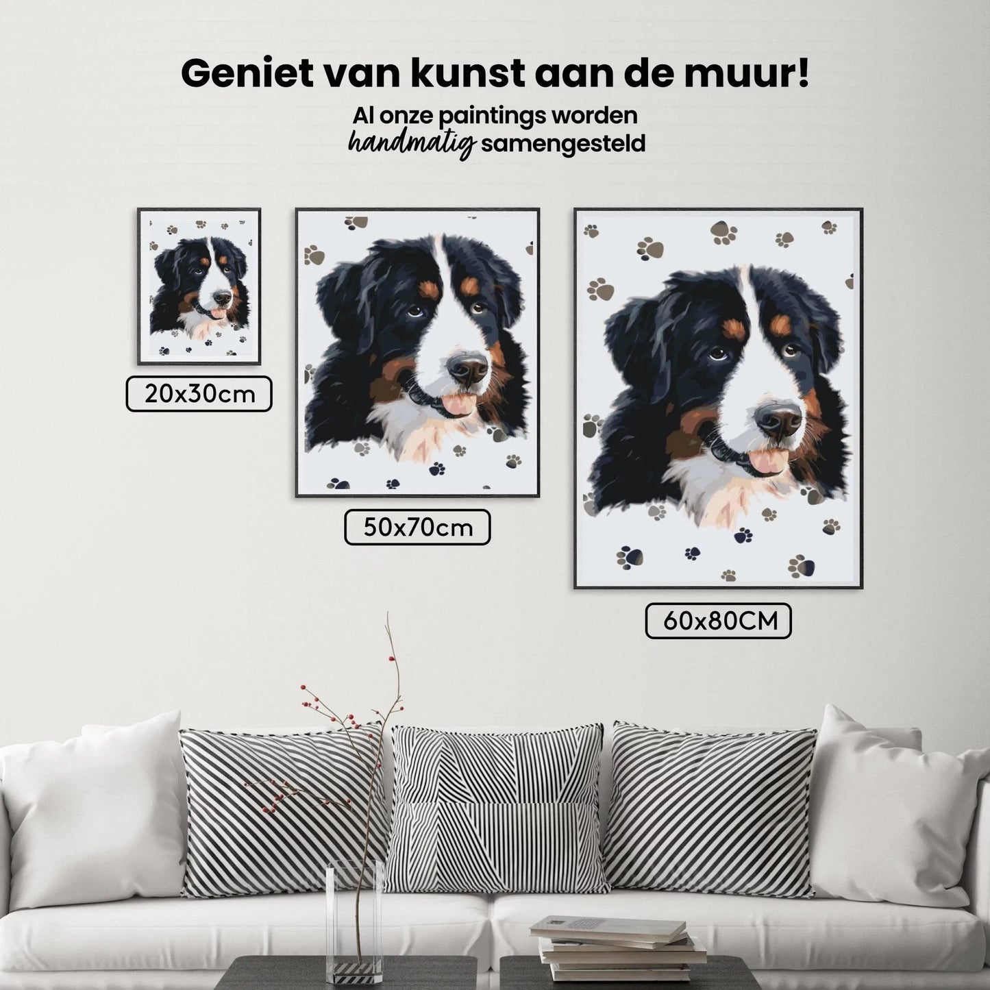 Diamond Painting - Pies z okrągłymi łapkami - SEOS®