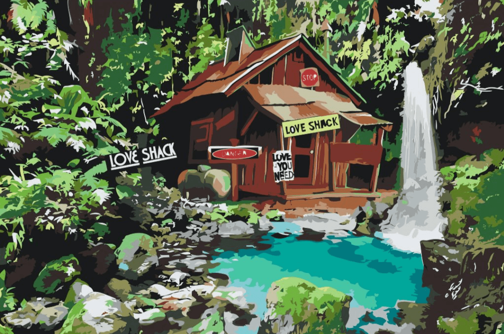 Diamond Painting - Domek miłości - SEOS Shop ®