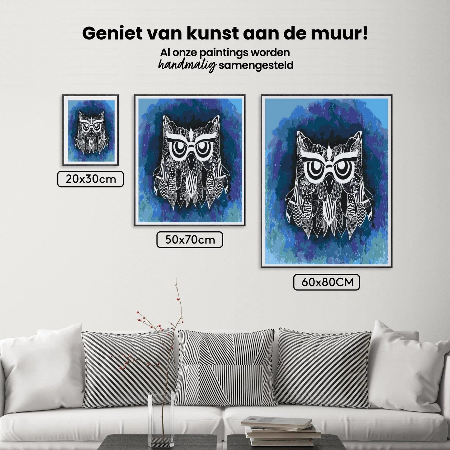 Diamond Painting - Ilustracja sowy - SEOS®
