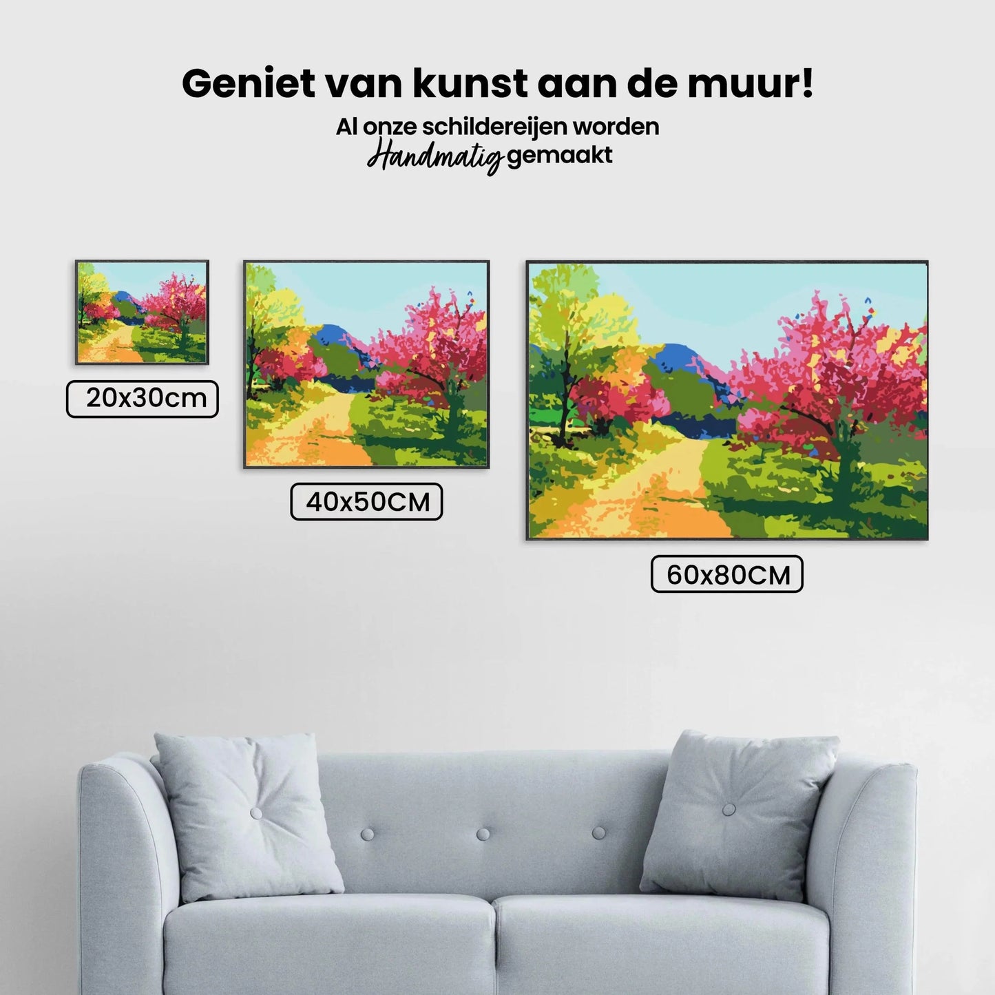 Diamond Painting - Kolorowy krajobraz - SEOS Shop ®