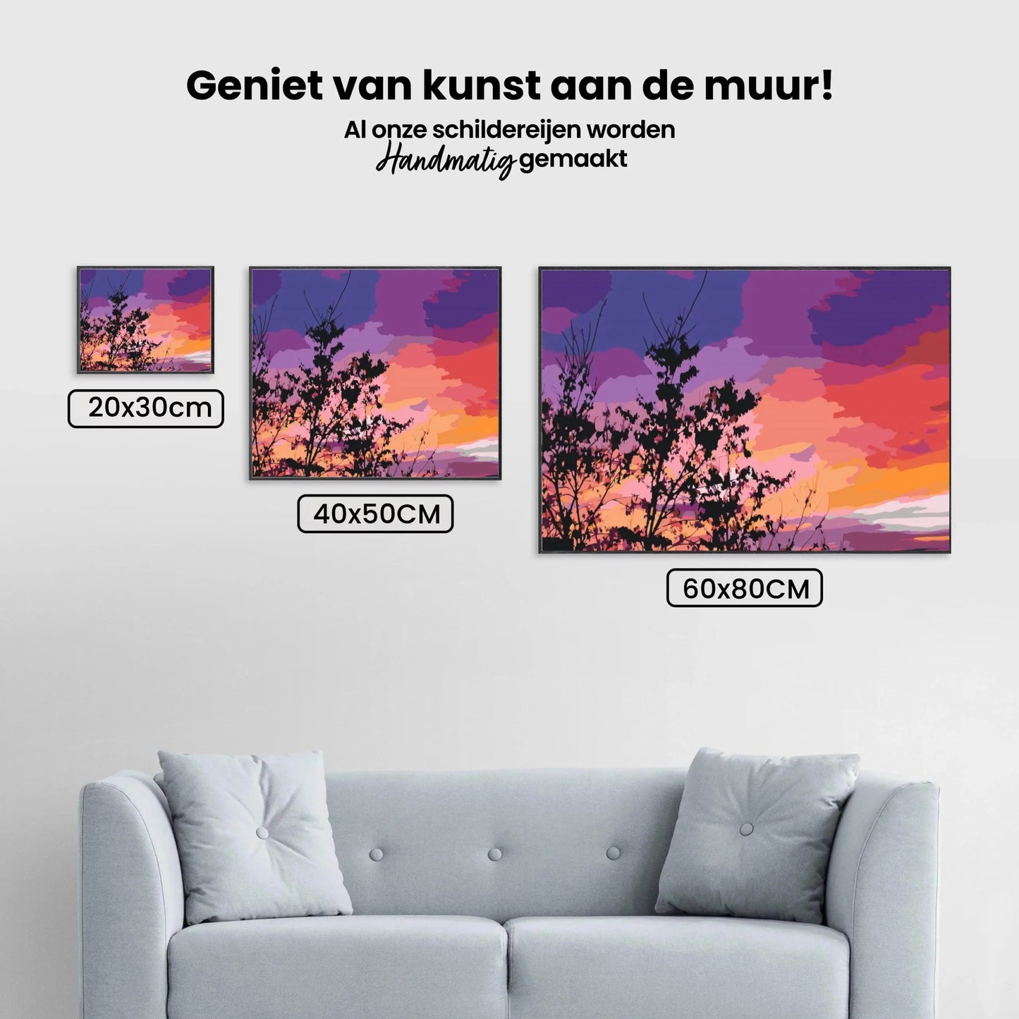 Diamond Painting - Kolorowe niebo - SEOS Shop ®