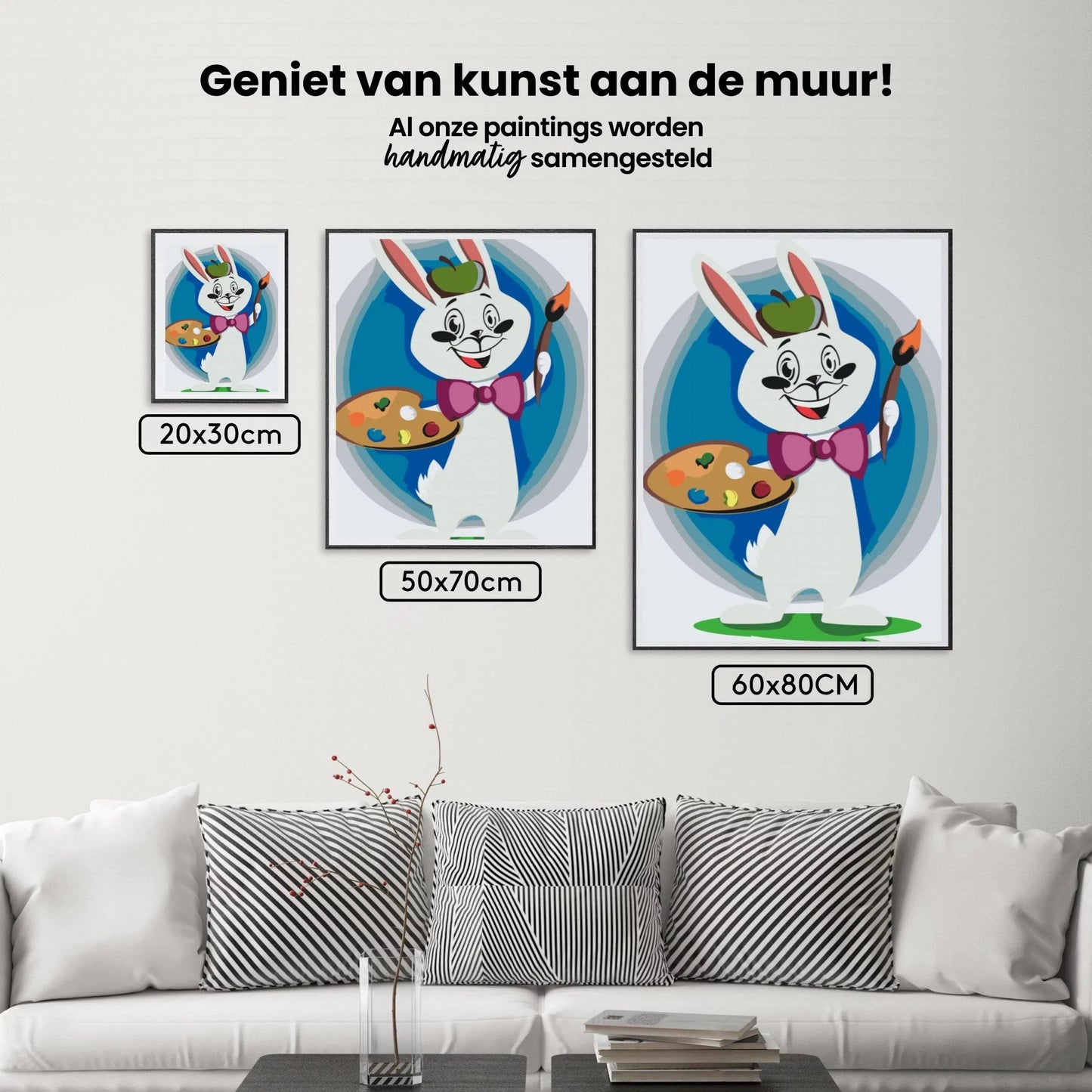 Diamond Painting - Królik Malarz - SEOS®
