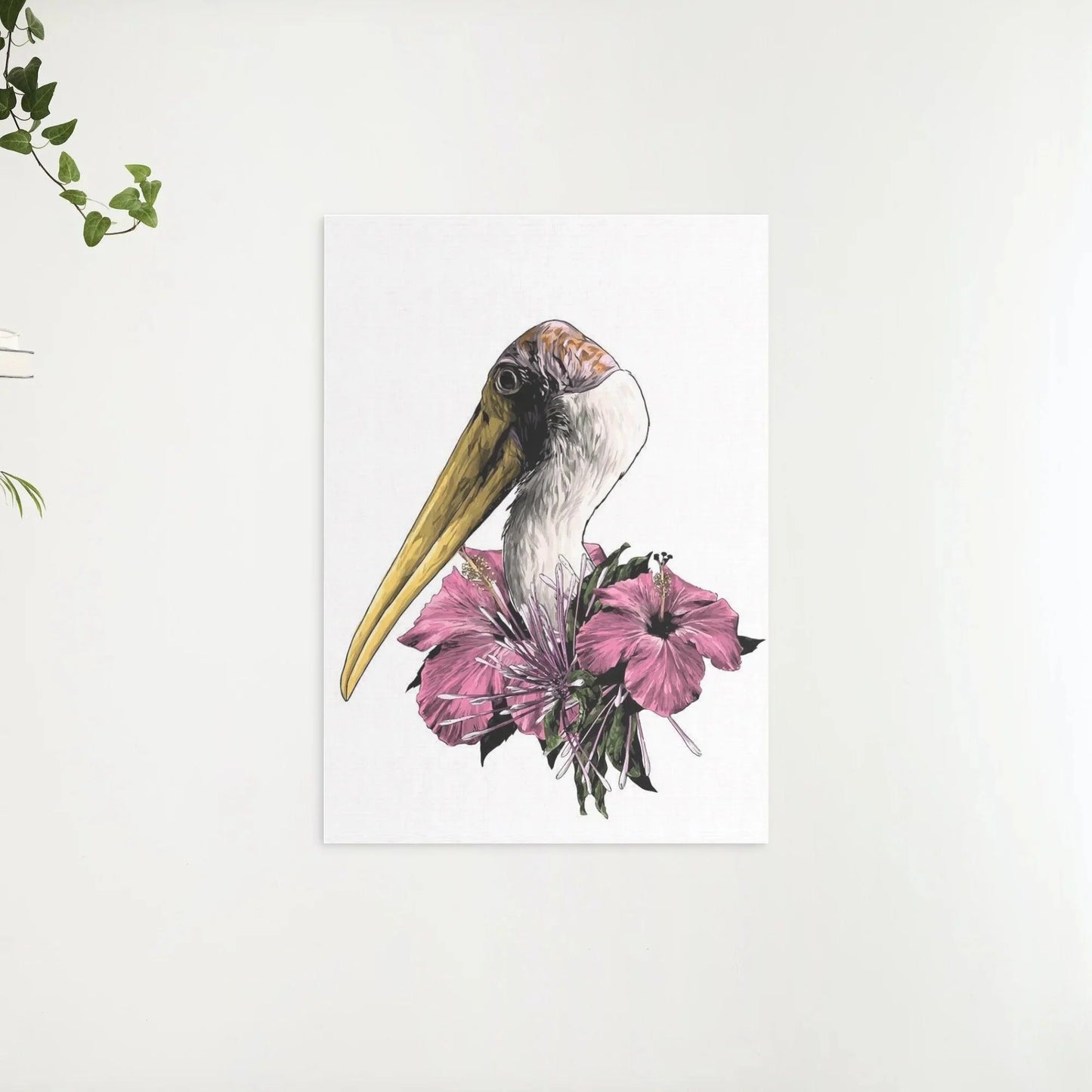 Diamond Painting - Głowa bociana - SEOS®