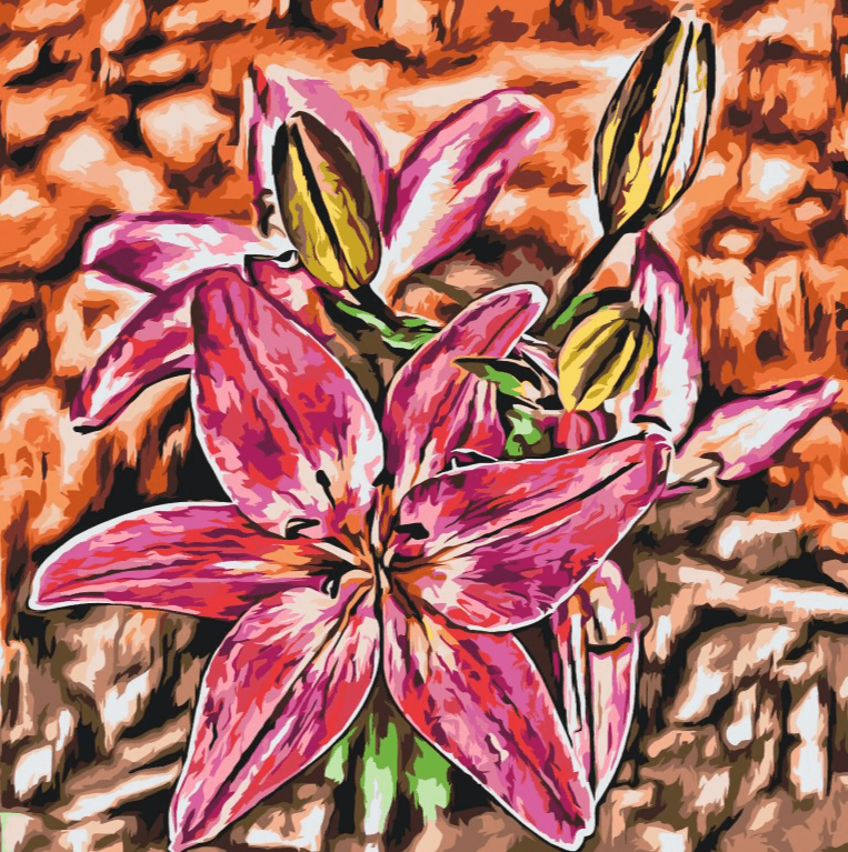 Diamond Painting - Kwiat Lilii - SEOS Shop ®