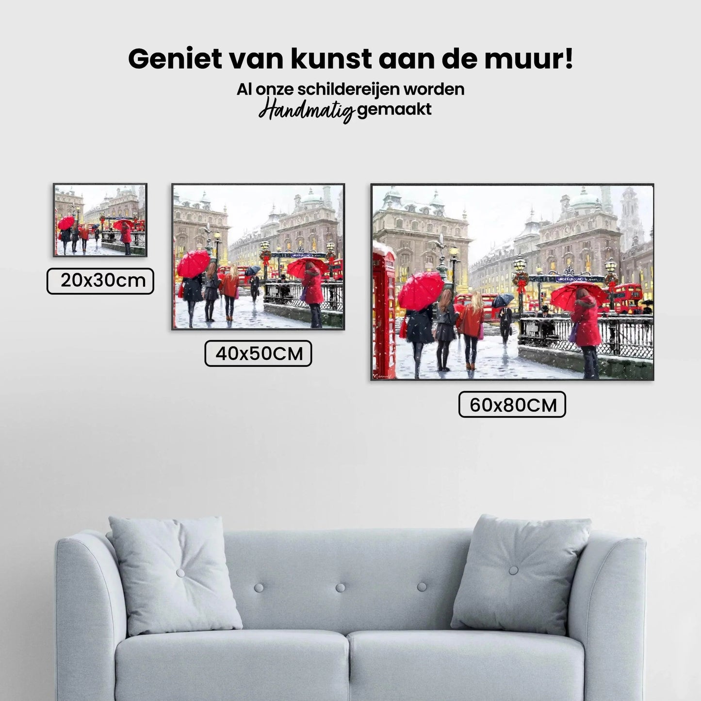Diamond Painting - Londyn w śniegu - SEOS Shop ®