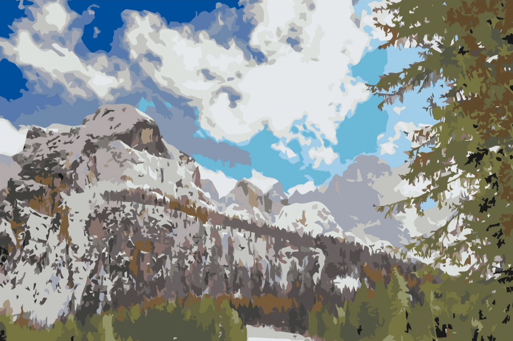 Diamond Painting - Monte Civetta, Dolomity 2 - SEOS Shop ®