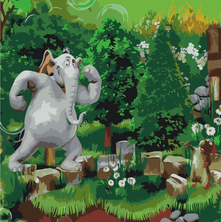 Diamond Painting - Słoń Horton - SEOS®