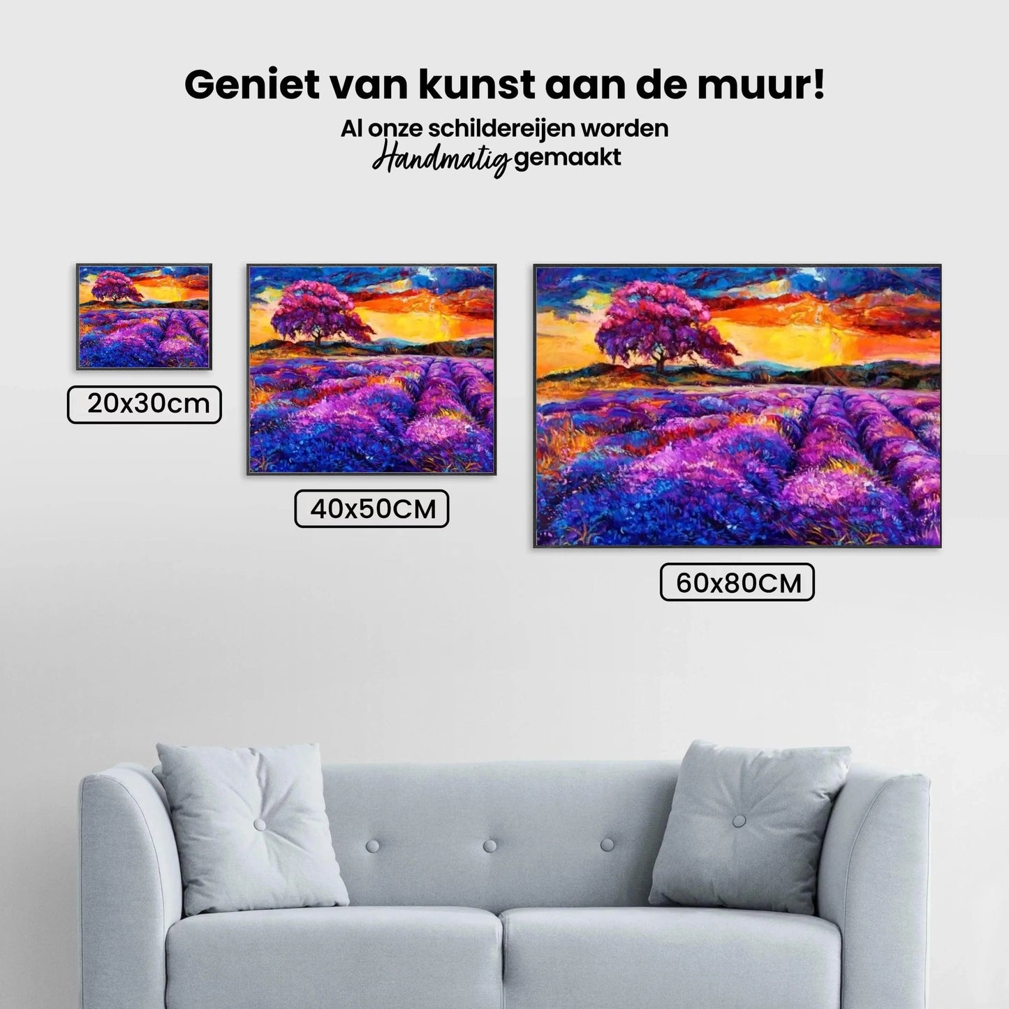 Diamond Painting - Fioletowy Zachód Słońca - SEOS Shop ®