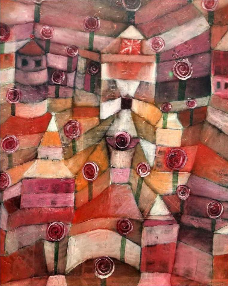 Diamond Painting - Rozetowy Ogród - SEOS Shop ®