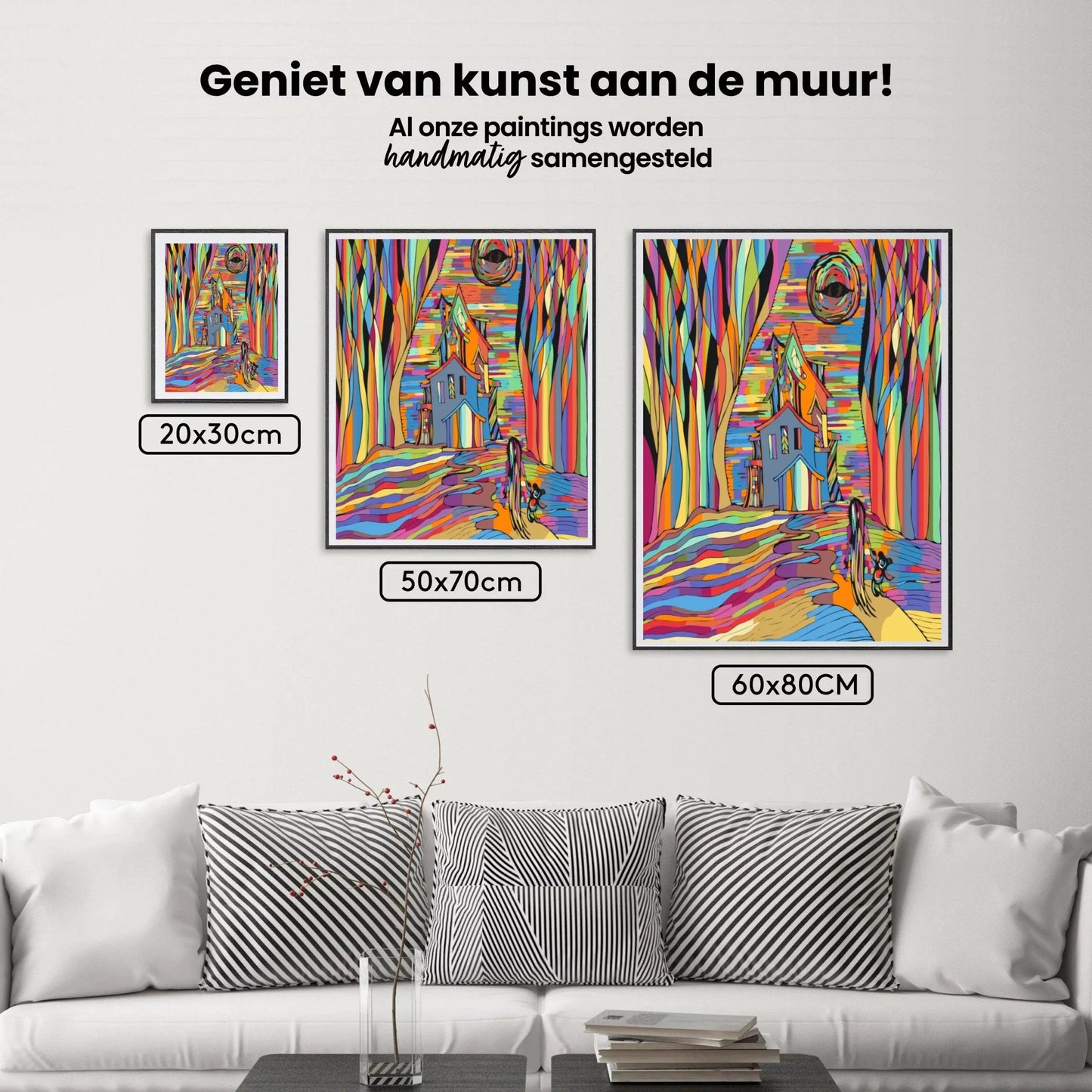 Diamond Painting - Strasznie Kolorowy Dom - SEOS Shop ®