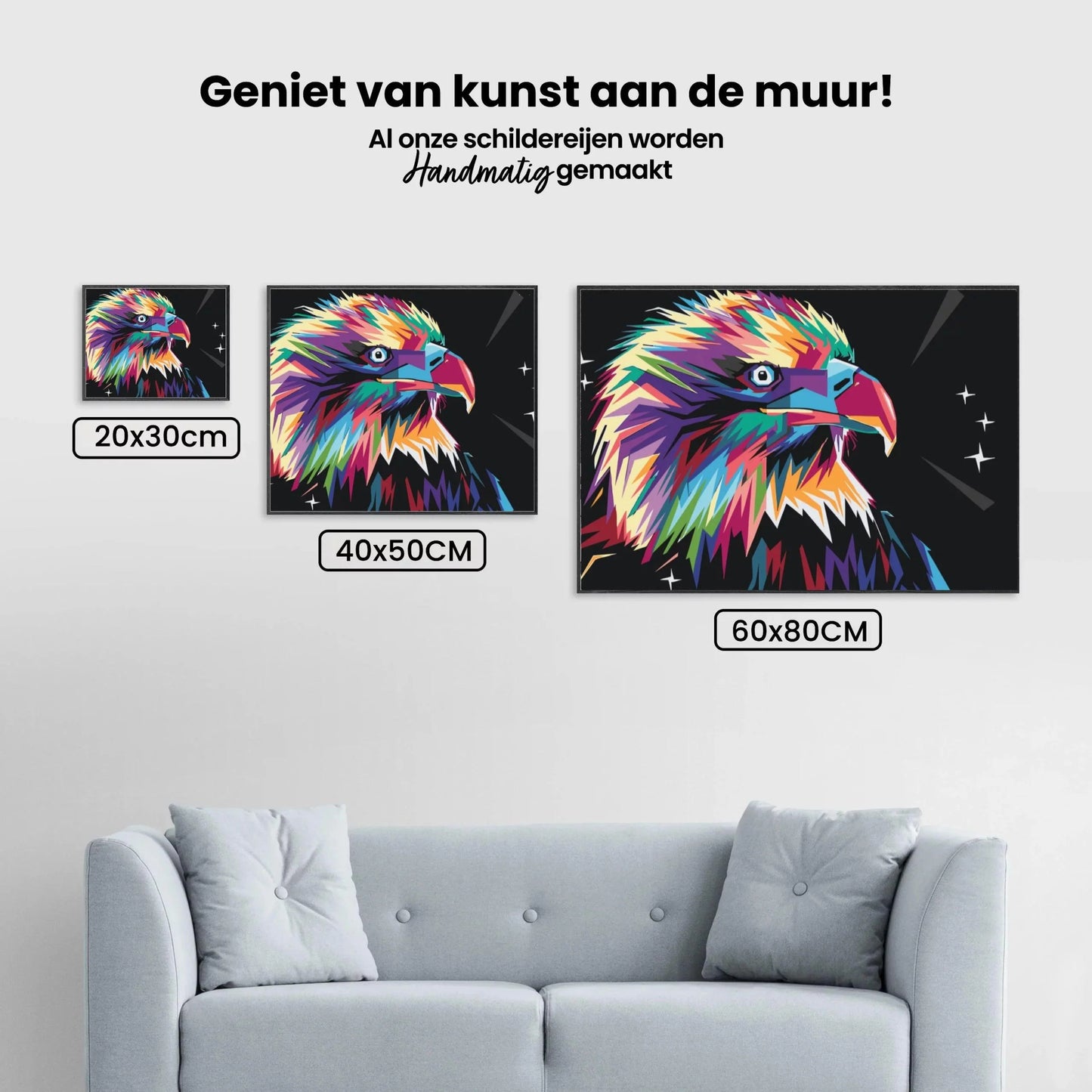 Diamond Painting - Wektorowa orlica - SEOS Shop ®