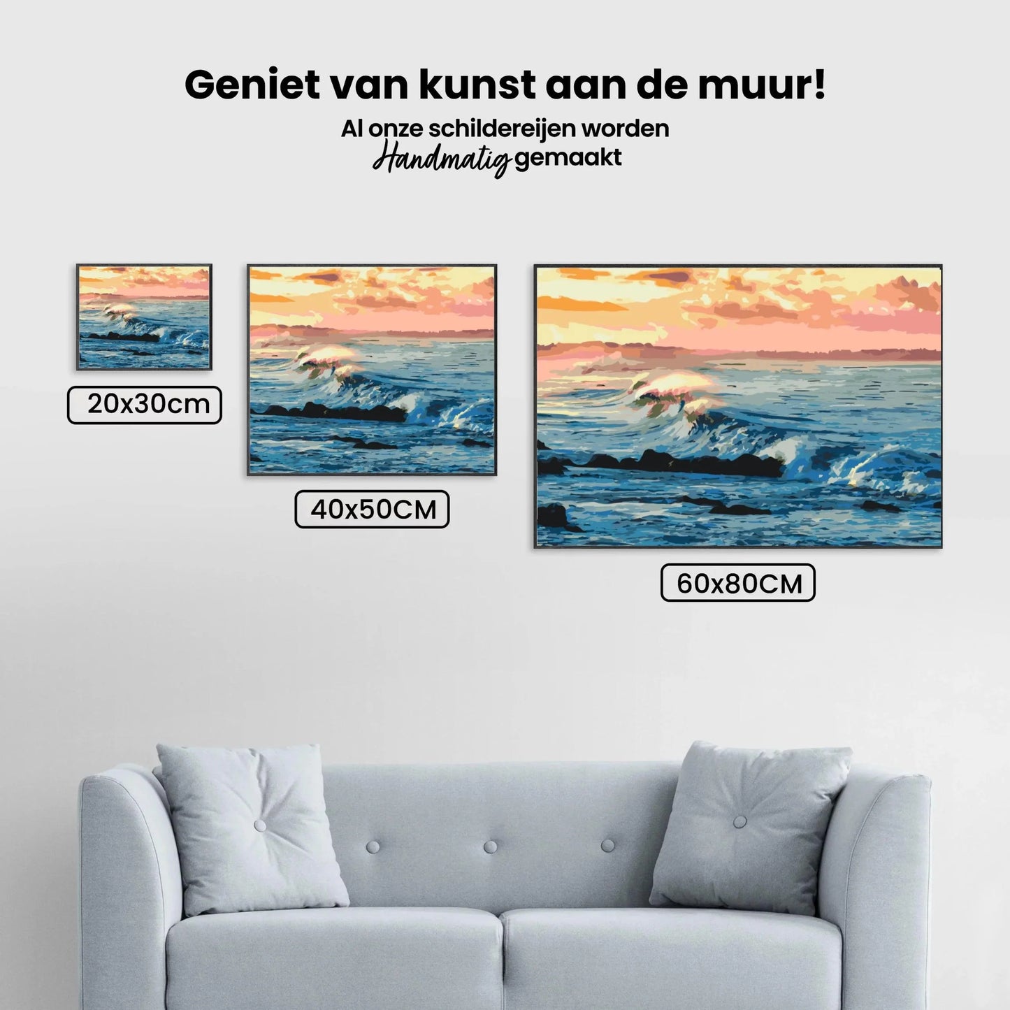Diamond Painting - Fale morskie - SEOS Shop ®