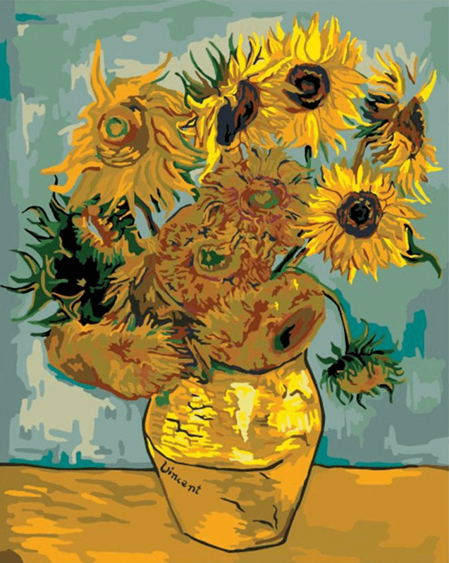 Diamond Painting - Słoneczniki Van Gogh - SEOS Shop ®