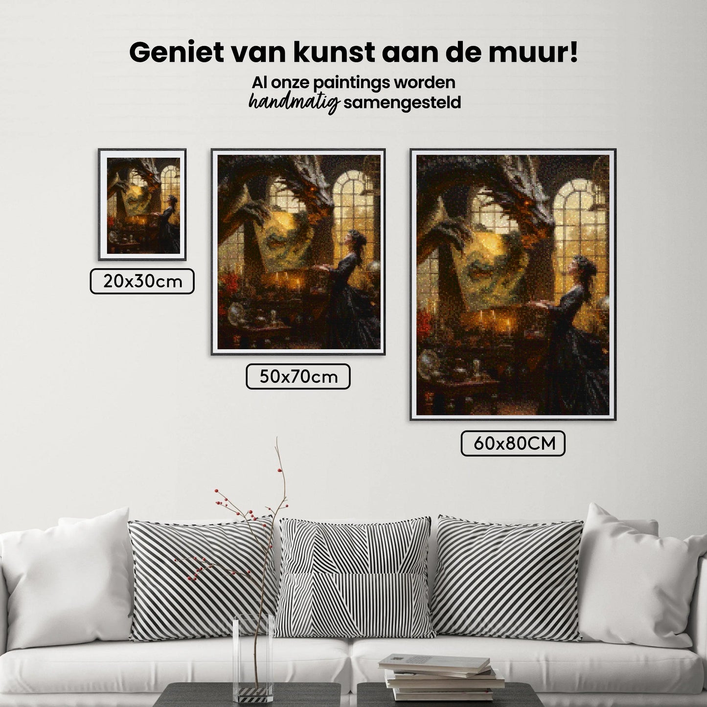 Diamond Painting - Smok i malarz - SEOS Shop ®