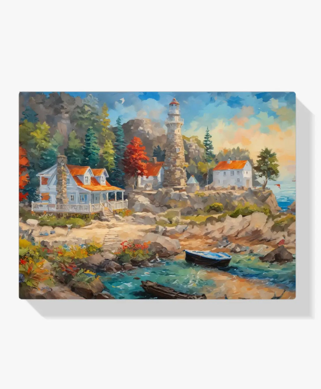 Diamond Painting - Dom nad brzegiem - SEOS Shop ®