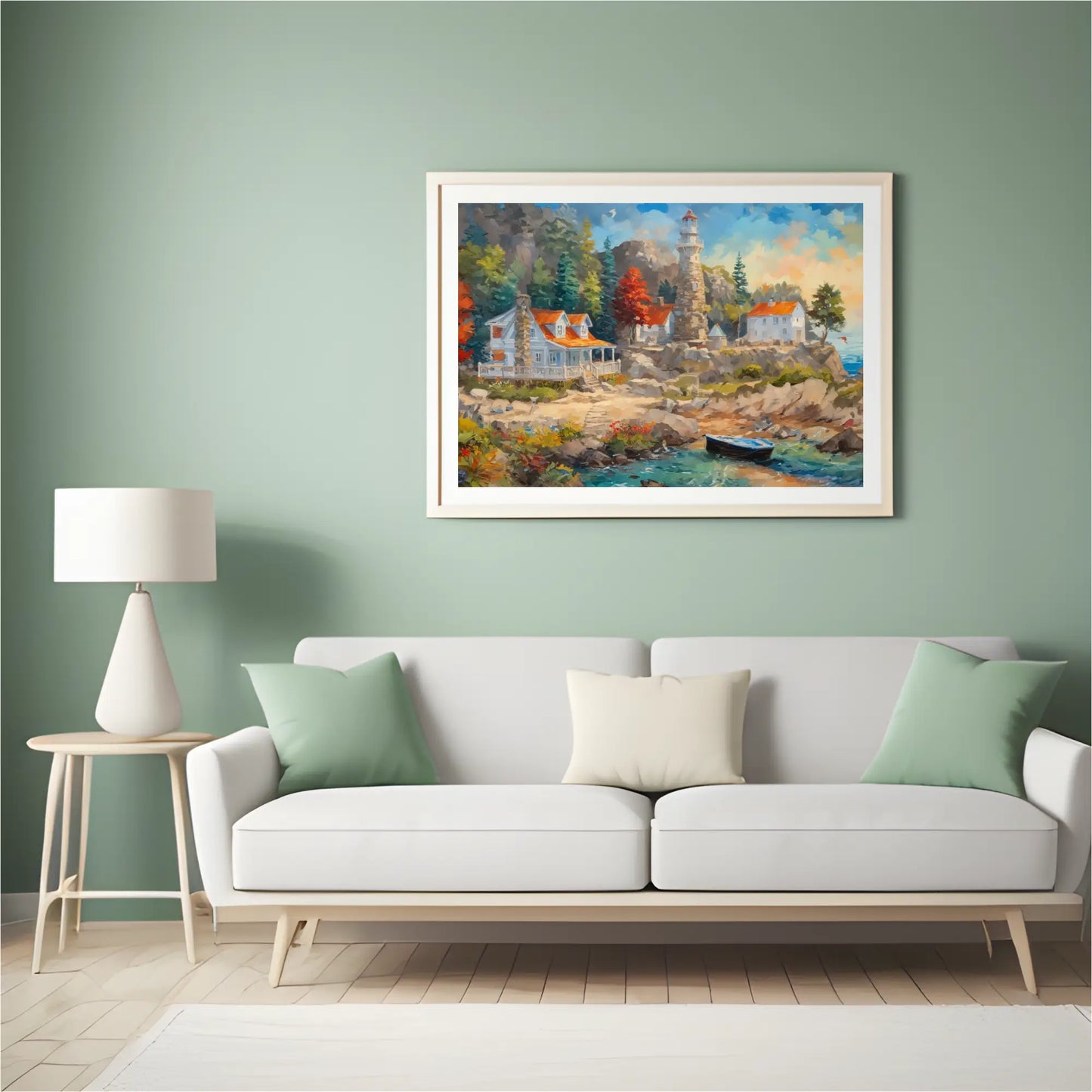 Diamond Painting - Dom nad brzegiem - SEOS Shop ®