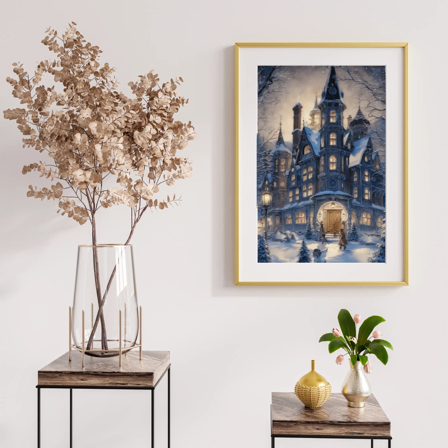 Diamond Painting - Zimowy domek - SEOS Shop ®