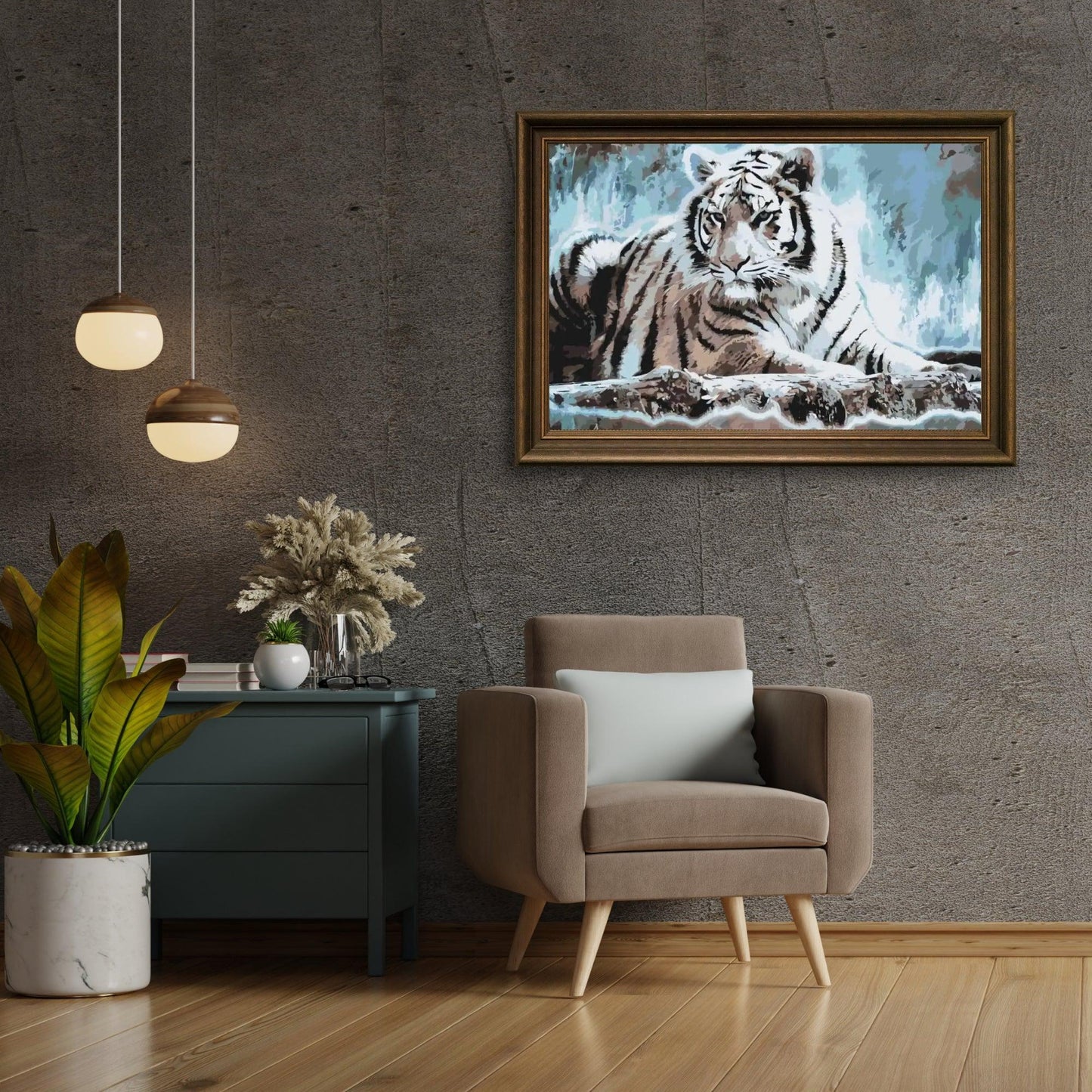 Diamond Painting - Tygrys bengalski - SEOS®