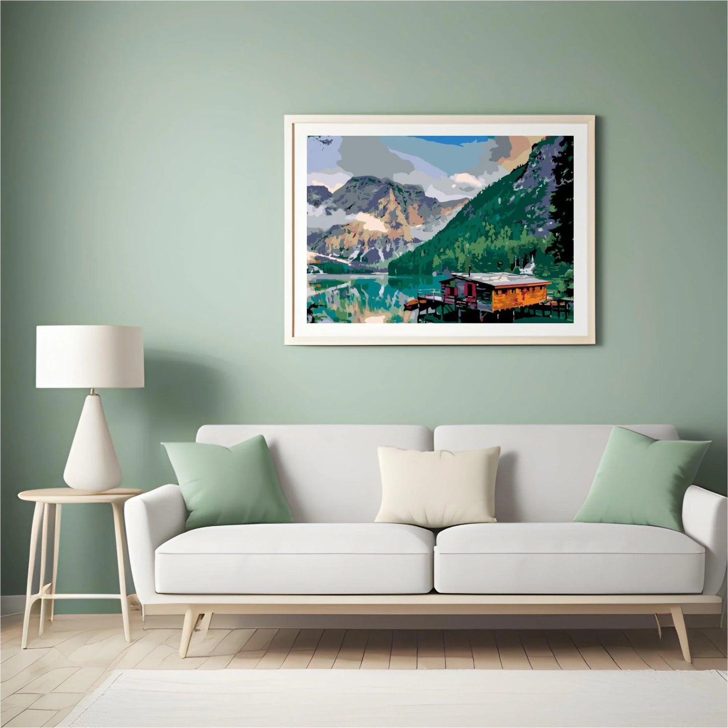 Diamond Painting - Schronisko górskie - SEOS Shop ®