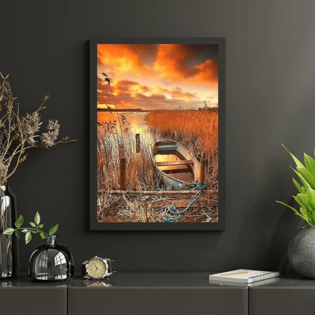 Diamond Painting - Łódka nad Wodą - SEOS Shop ®